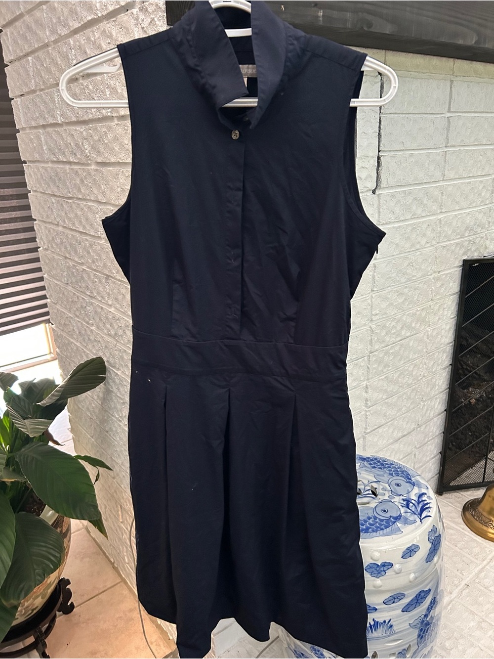 Women's button front dress